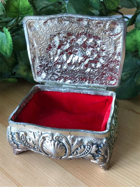 tiny metal trinket boxes|trinket tins.